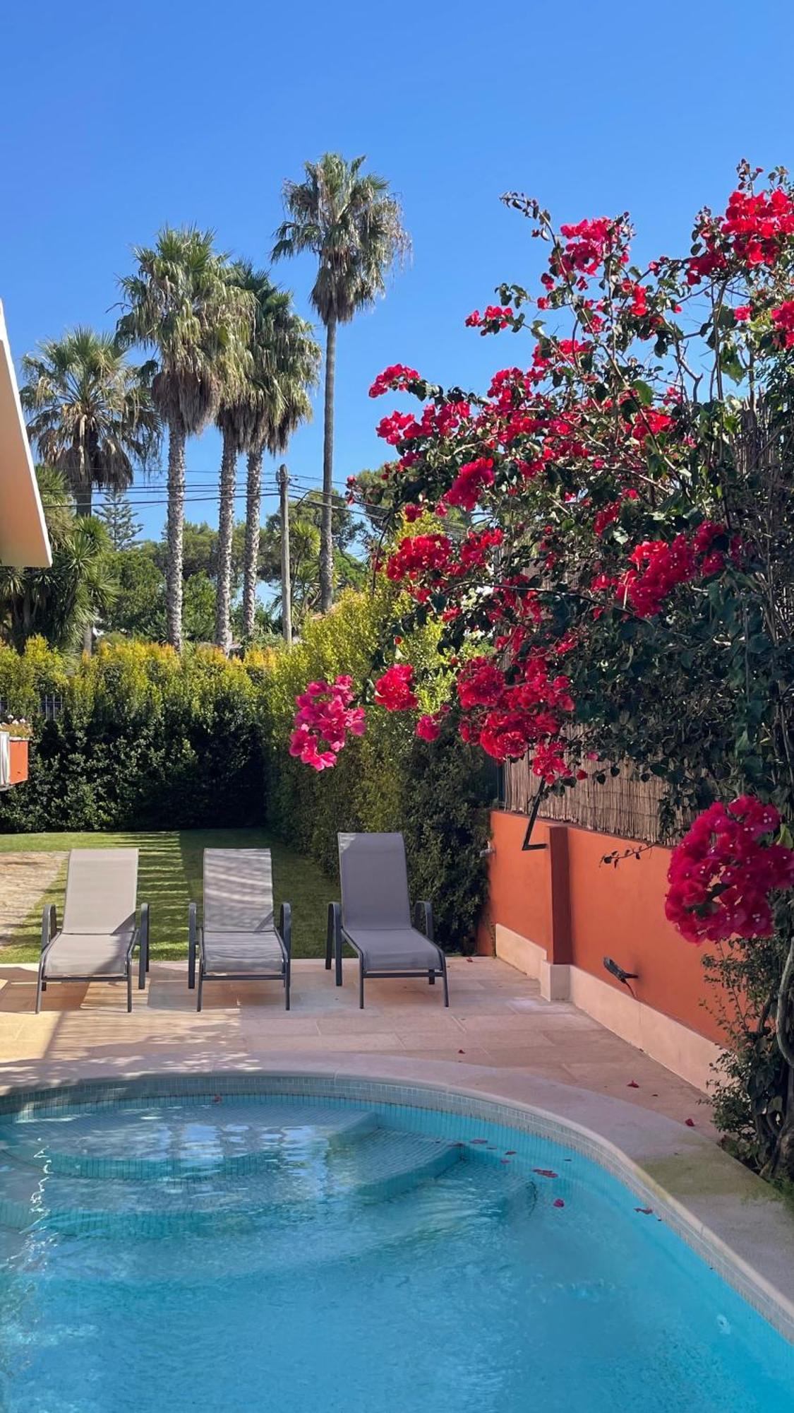 Studio With Private Swimming Pool And Garden Cascais Luaran gambar