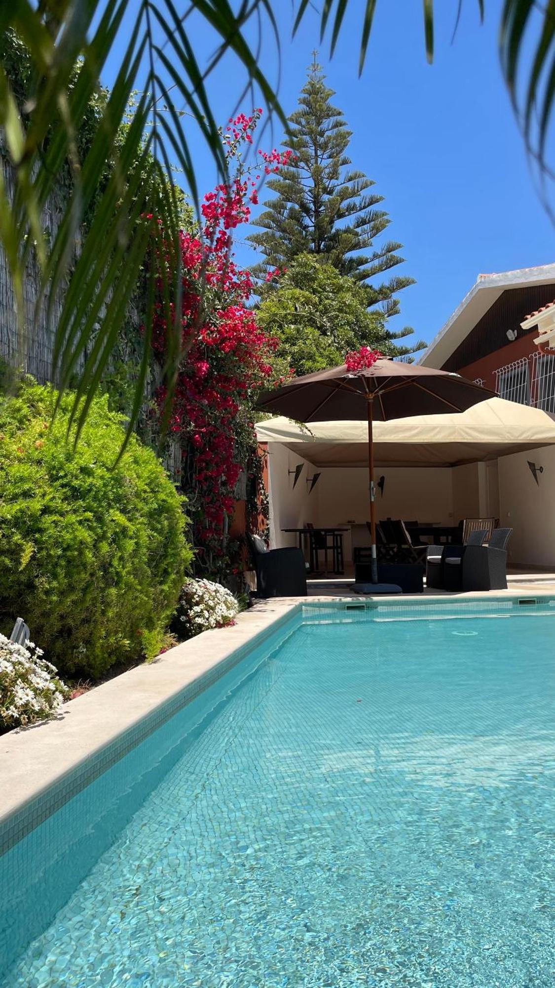 Studio With Private Swimming Pool And Garden Cascais Luaran gambar