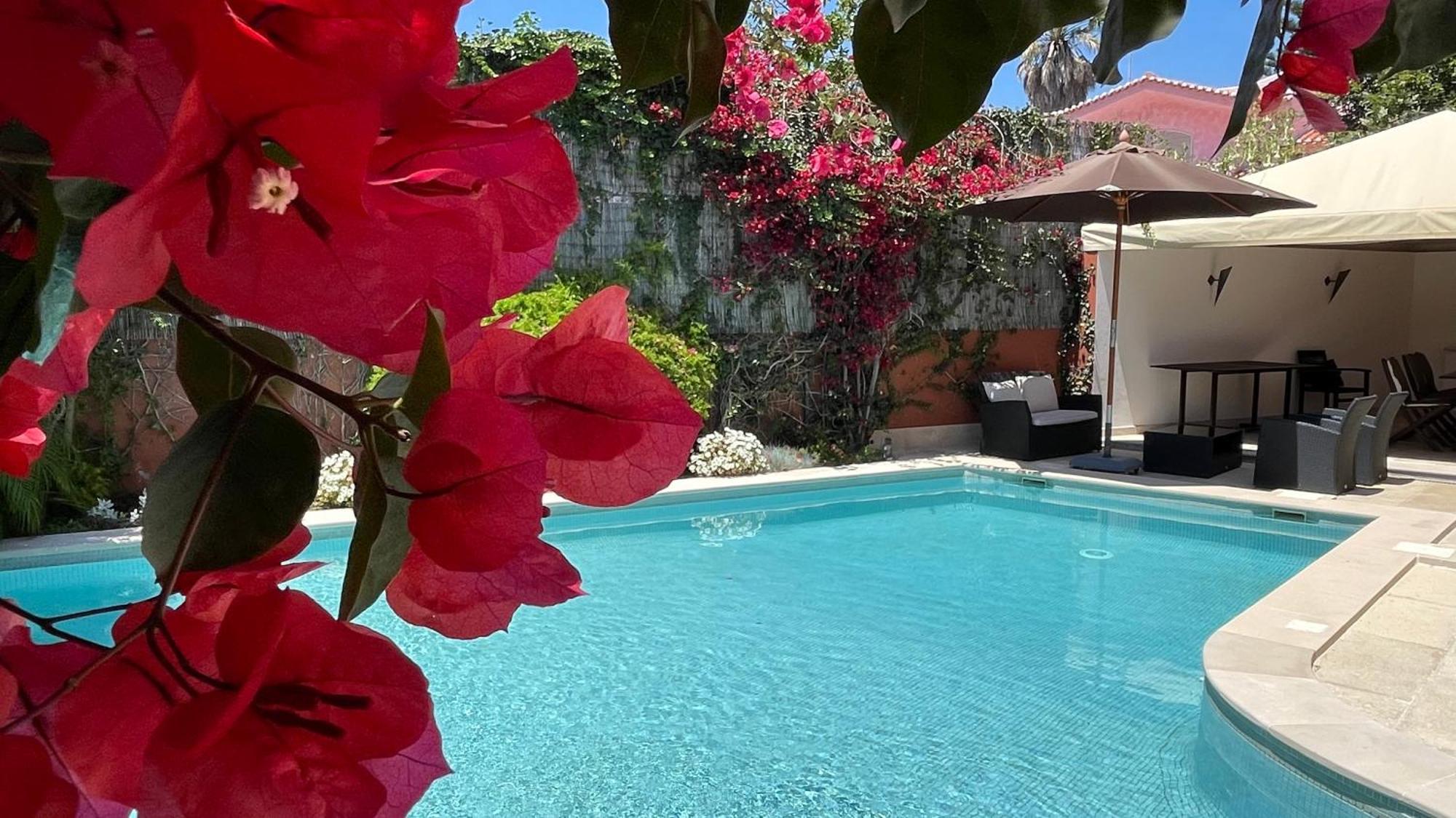 Studio With Private Swimming Pool And Garden Cascais Luaran gambar